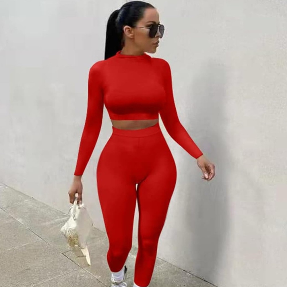 Red Women's Two-Piece  EVERYDAY Set *NEW*